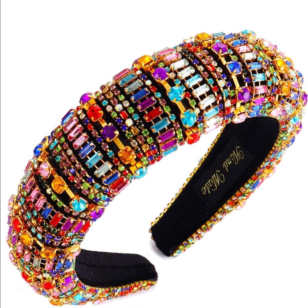 Rhinestone Headband colorful🌈🌈